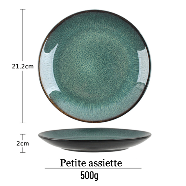 Skorter ceramic plate - Océane