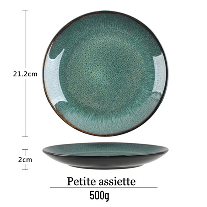Skorter ceramic plate - Océane