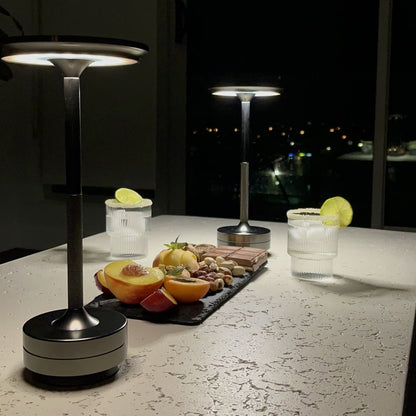 Skorter | Ambient Metallic Wireless Table Lamp