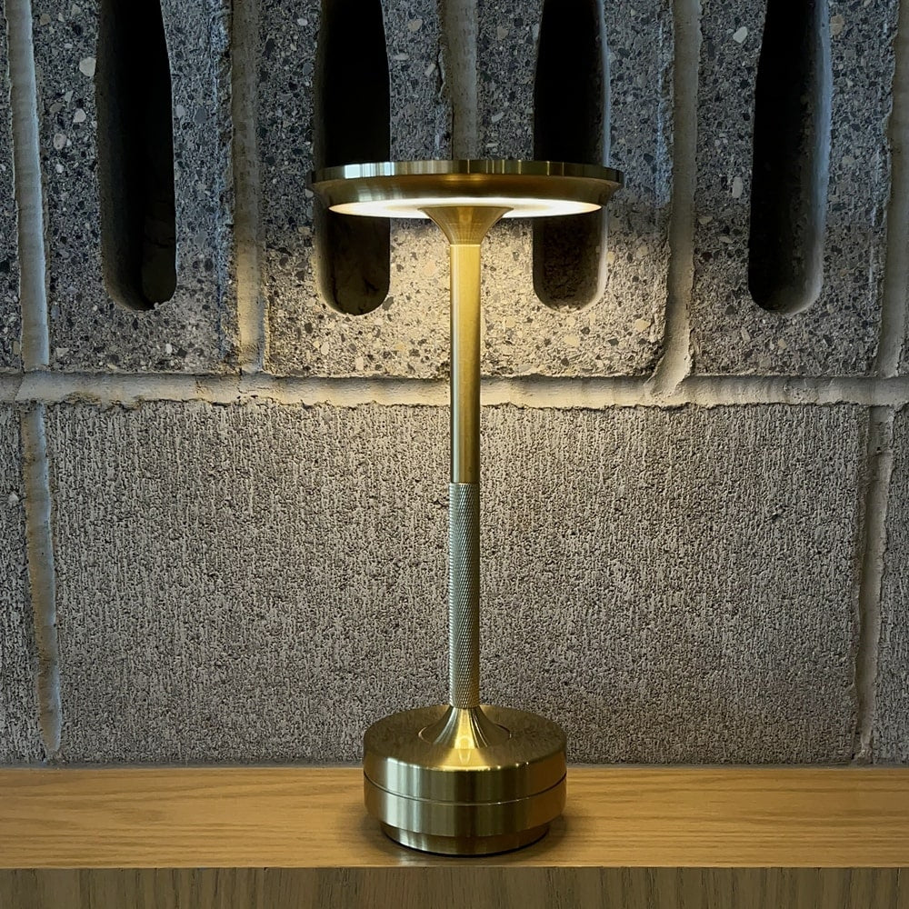 Skorter | Ambient Metallic Wireless Table Lamp