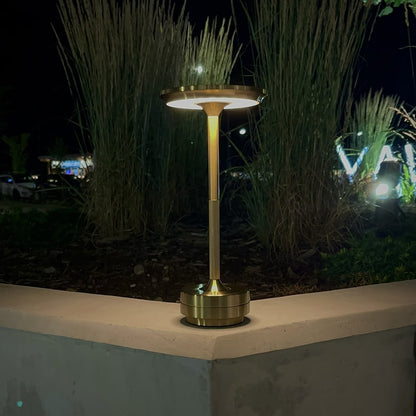 Skorter | Ambient Metallic Wireless Table Lamp