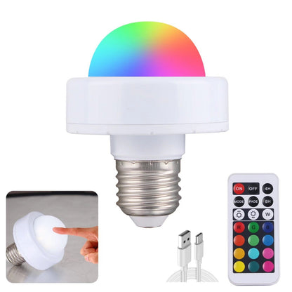 Skorter | RoyaleGlow rechargeable LED bulb - remote control, touch controlled, multicolor
