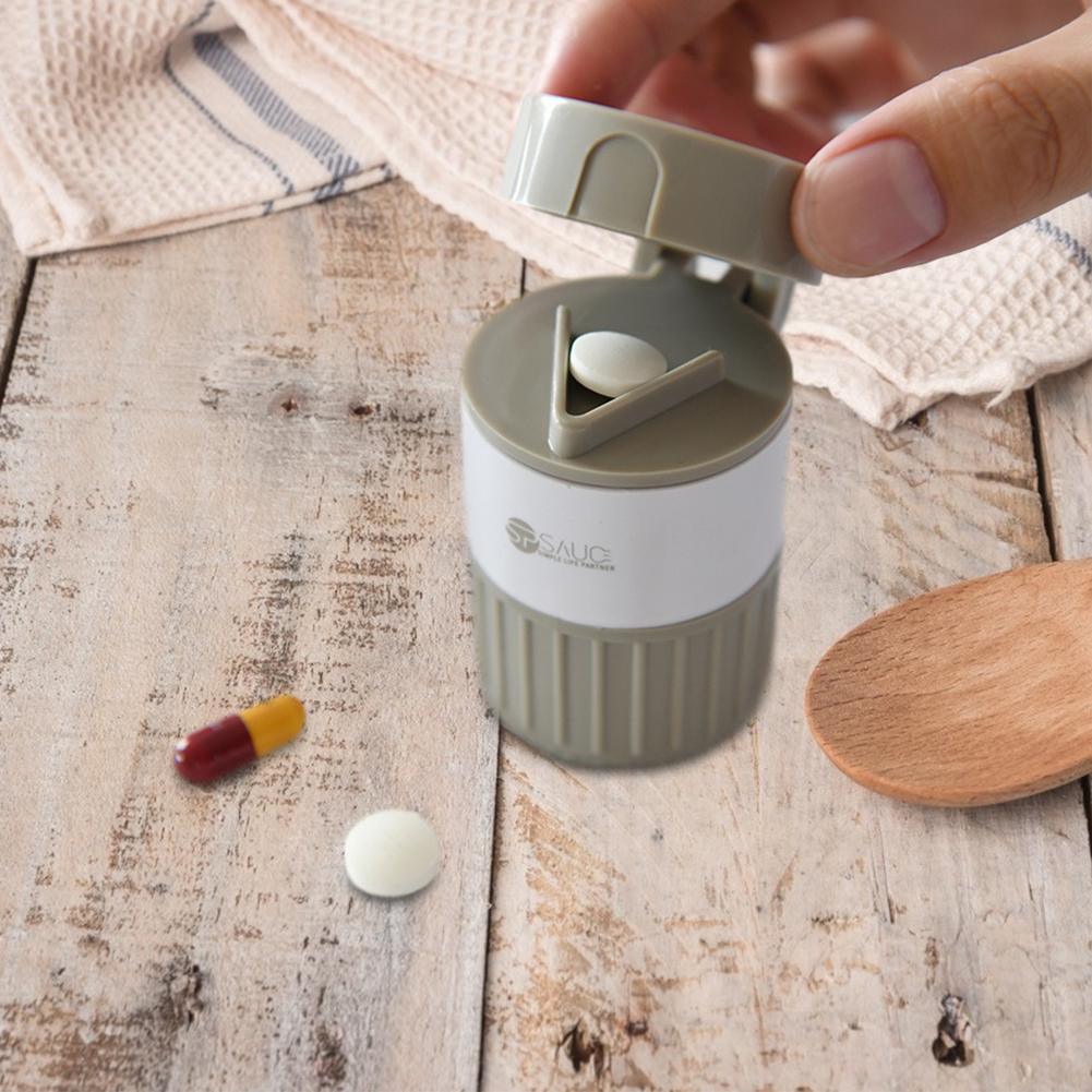 Skorter | 4 in 1 Pill Box Cutter Crusher