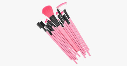 Skorter | 12-piece Pink Glory Brush Set