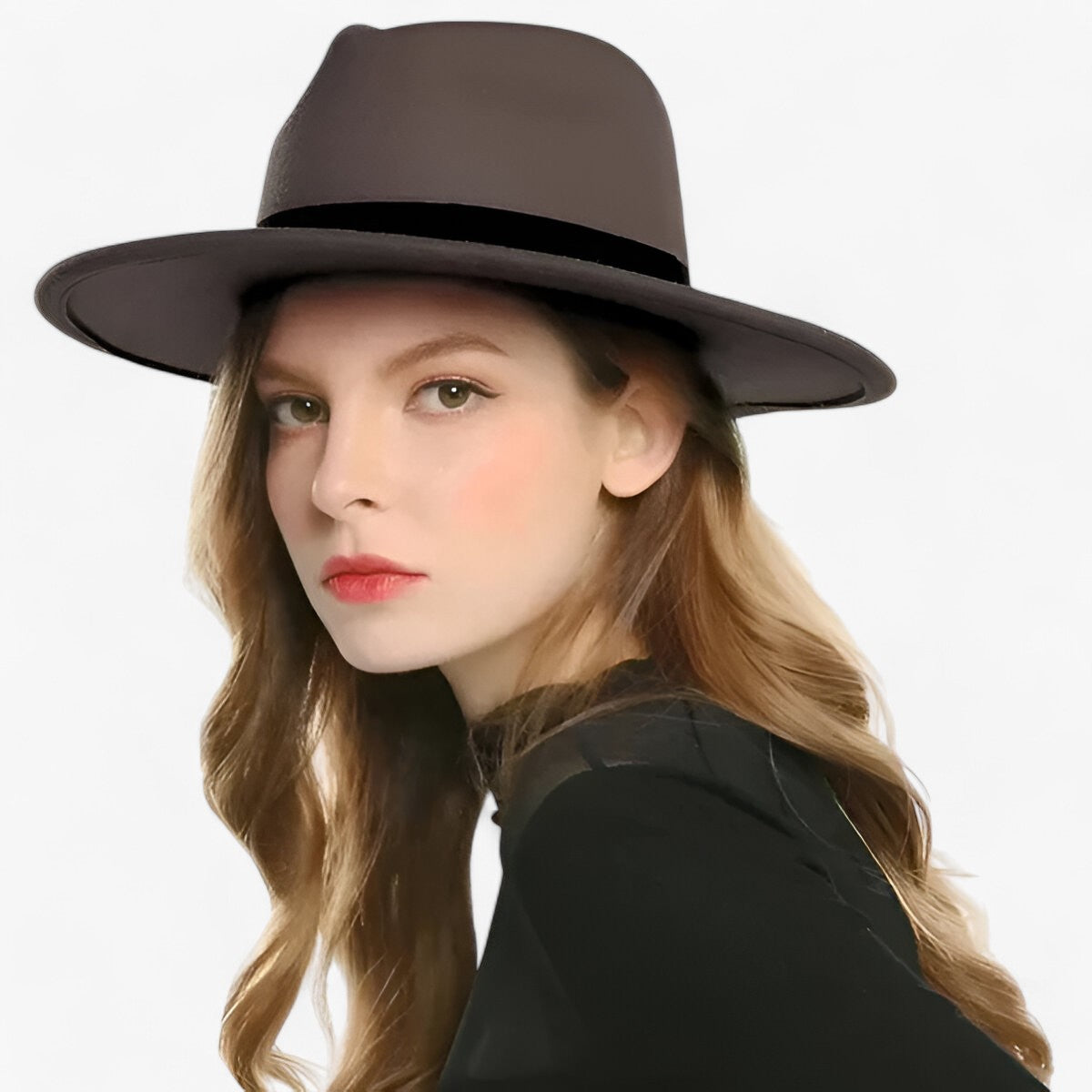 Skorter | Lena Wool Fedora Hat – Stay Warm in Timeless Style