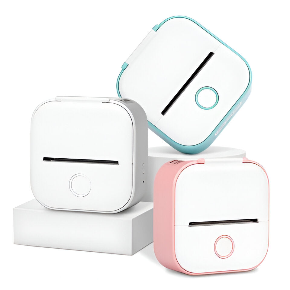 Skorter | Compact Mini Printer - Portable Sticker Maker for Photos and Notes