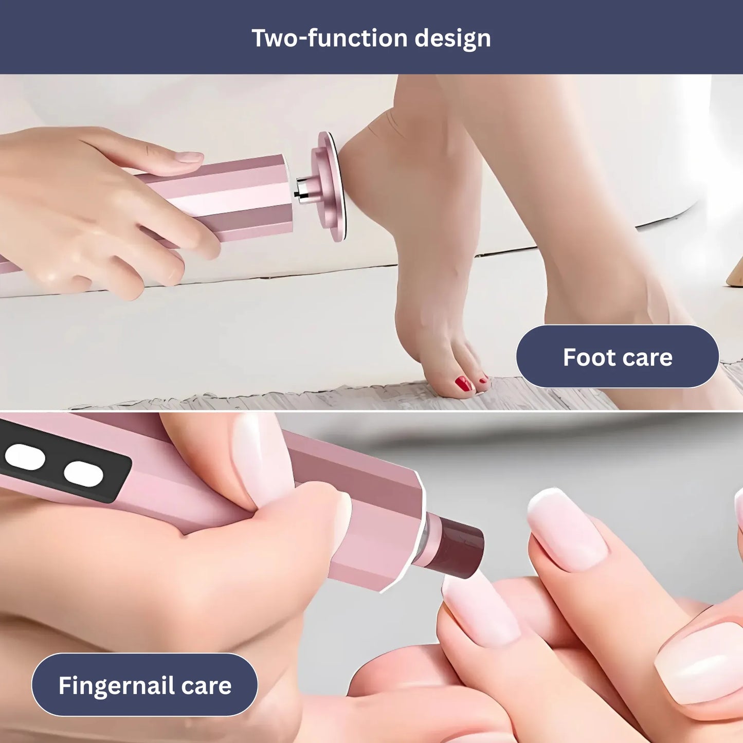 Skorter | Electric Callus Remover | Rechargeable, Waterproof & Ideal for Smooth Feet at Home