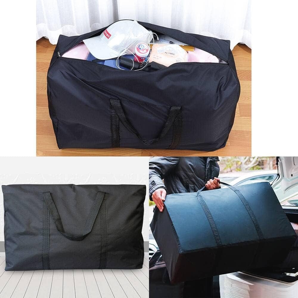 Skorter | 2 Pieces Large Capacity Moving Bag, With Strong Zippers & Carry Handles, Storage Bag For Clothing, Moving Supplies, Space Saving Storage Bag Organizer, Suitable For Moves, Travel, Packing