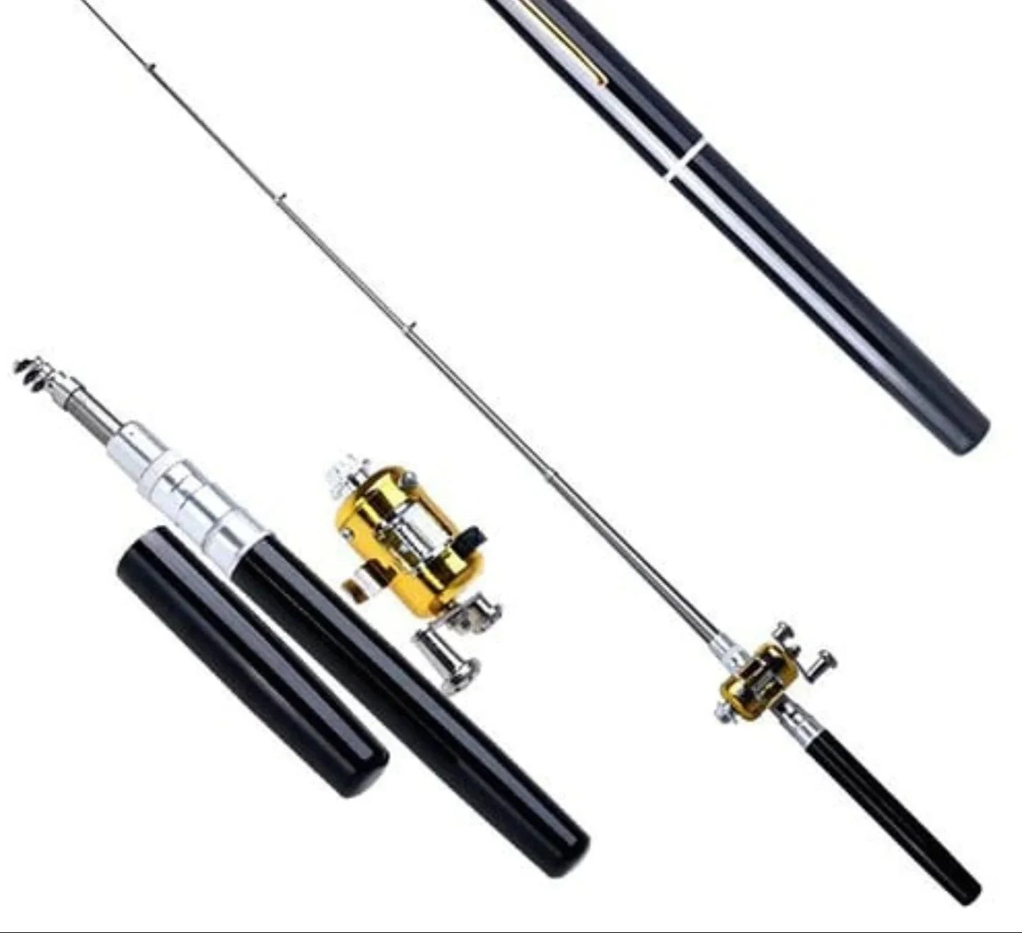 Skorter | Compact Fishing Set with Telescopic Rod – Portable Fishing Rod for On-the-Go