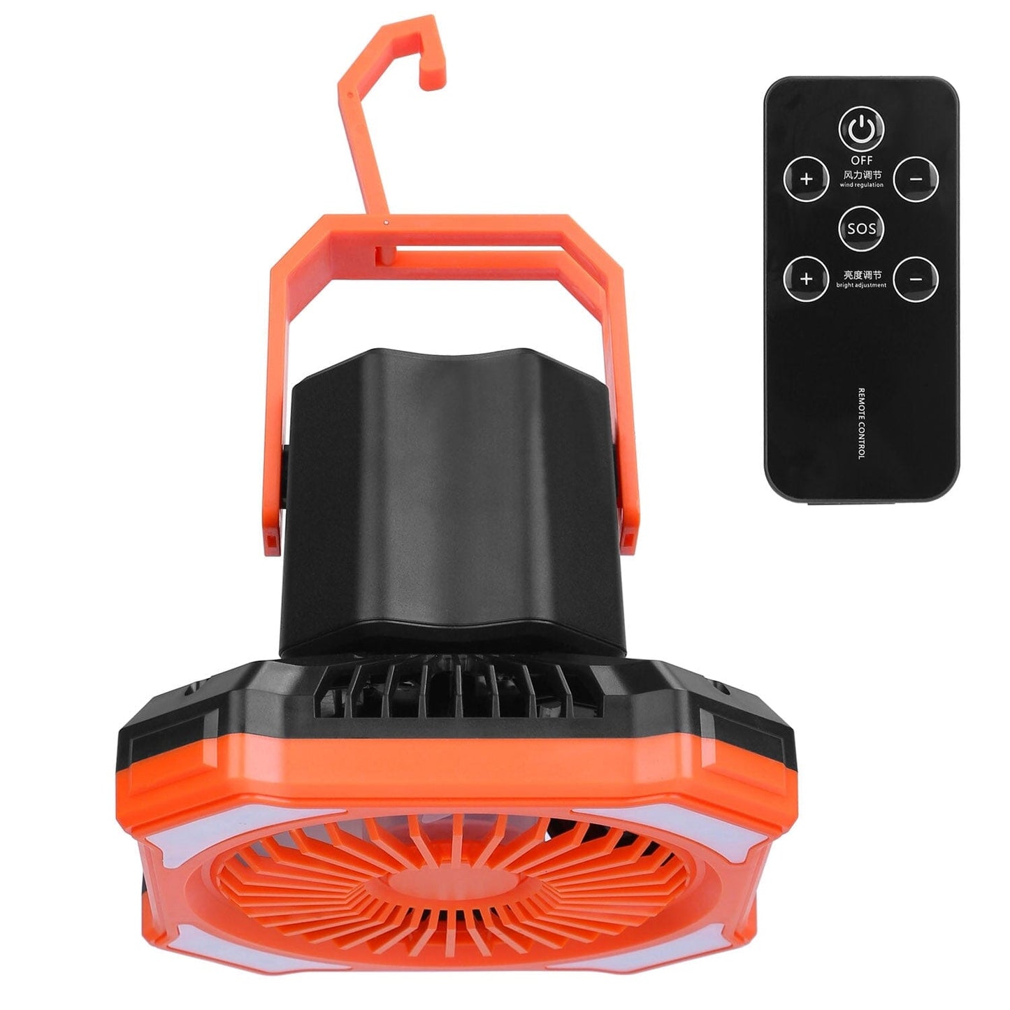 Skorter | Portable Camping Lantern Fan 10000mAh Battery Powered with 4 Light Modes