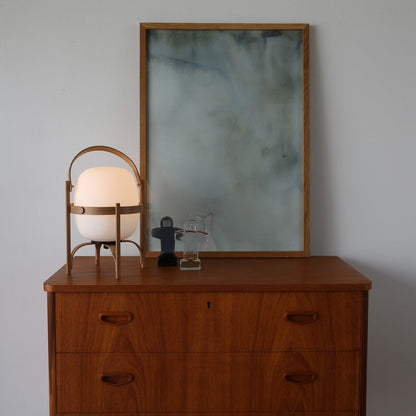 Portable Lantern Glass Table Lamp - SKØRTER
