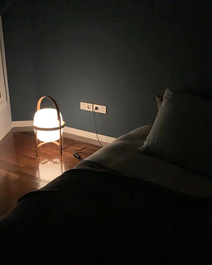 Portable Lantern Glass Table Lamp - SKØRTER
