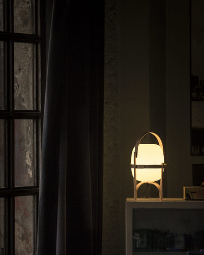 Portable Lantern Glass Table Lamp - SKØRTER