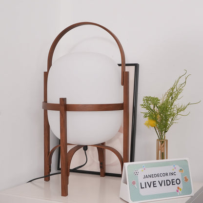 Portable Lantern Glass Table Lamp - SKØRTER