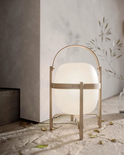 Portable Lantern Glass Table Lamp - SKØRTER
