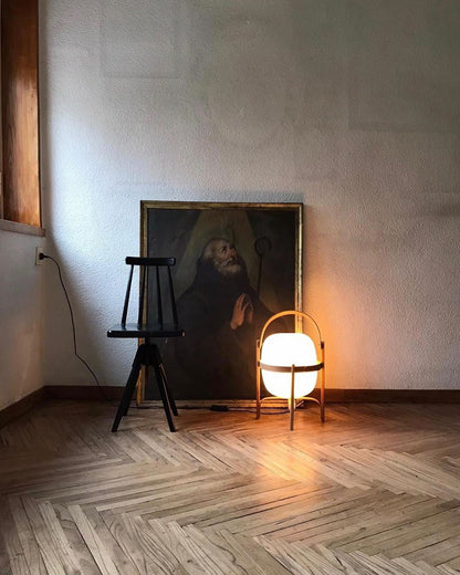 Portable Lantern Glass Table Lamp - SKØRTER
