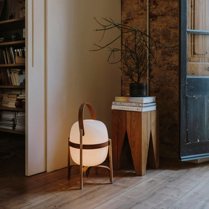Portable Lantern Glass Table Lamp - SKØRTER