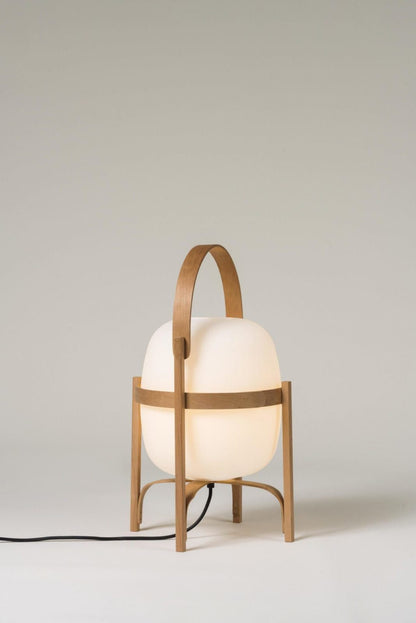 Portable Lantern Glass Table Lamp - SKØRTER