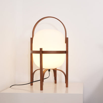 Portable Lantern Glass Table Lamp - SKØRTER