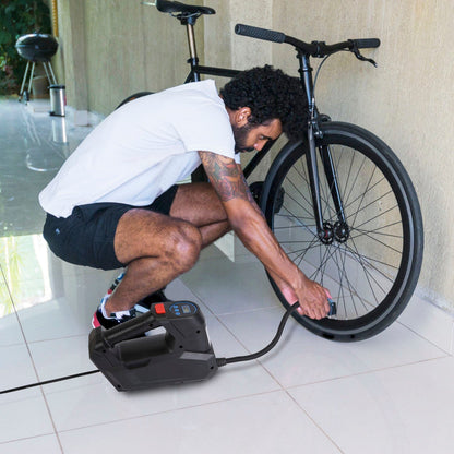 Skorter | Portable Tire Pump 120 PSI Max 90W Powered Tire Pump with Digital Screen LED