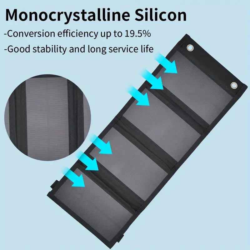 Skorter | Portable USB Foldable Solar Panels