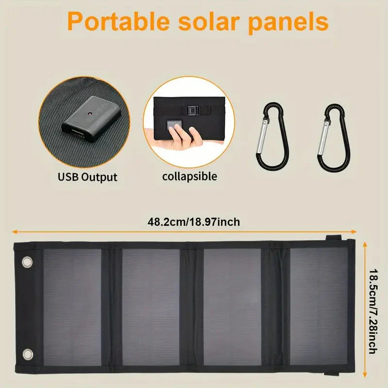 Skorter | Portable USB Foldable Solar Panels