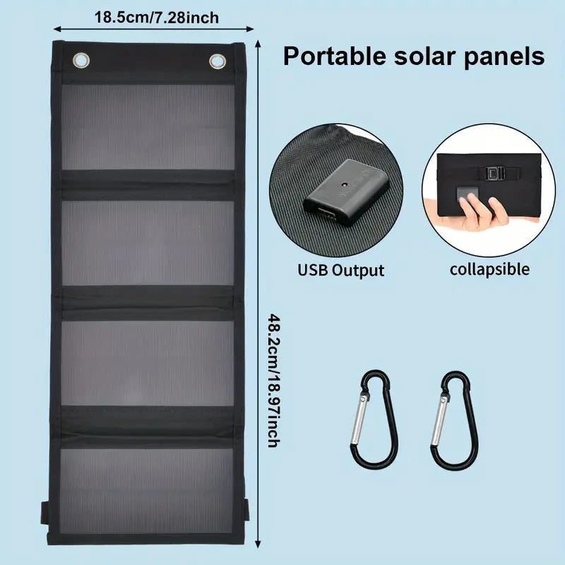 Skorter | Portable USB Foldable Solar Panels
