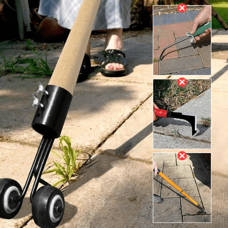 Skorter | CreviceClear Stand – Iron Weeder for Sidewalks and Driveways