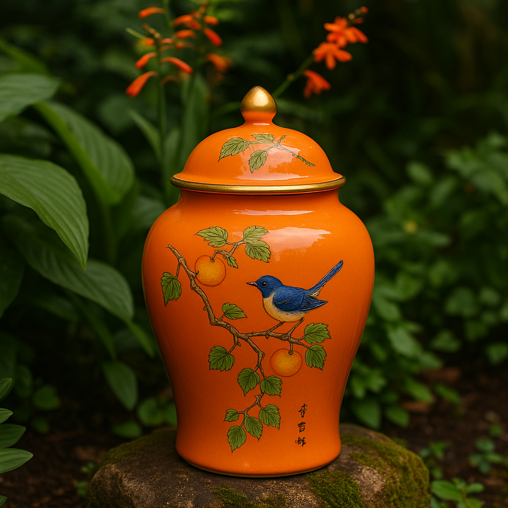 Skorter teapot in oriental ceramics