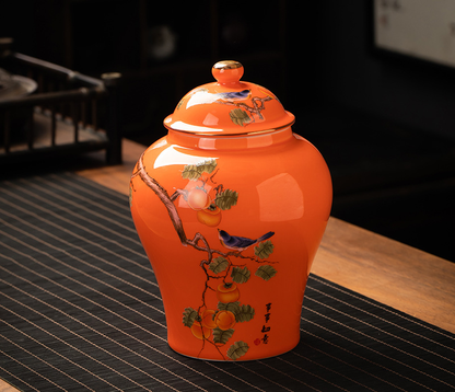 Skorter teapot in oriental ceramics