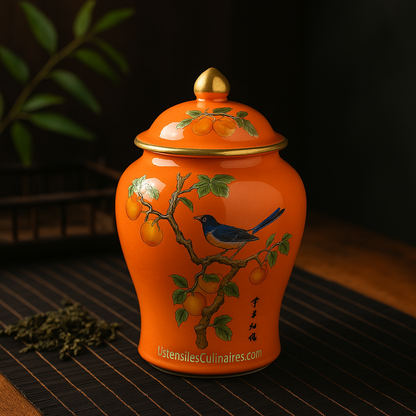 Skorter teapot in oriental ceramics
