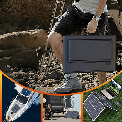 Skorter | PowerFold Elite – Foldable Solar Panel with MPPT Technology