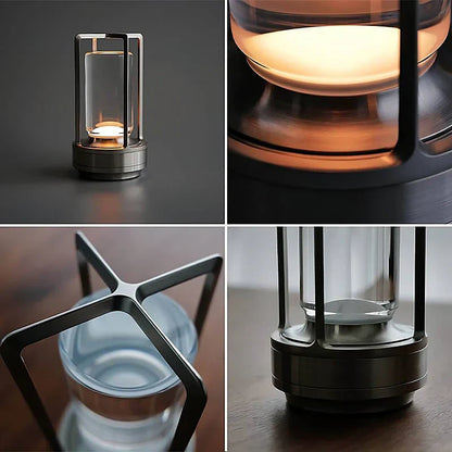 Skorter | Waterproof and Portable Crystal Table Lamp - AuroraGlow