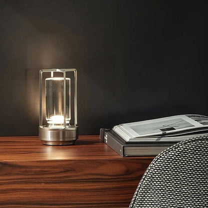 Skorter | Waterproof and Portable Crystal Table Lamp - AuroraGlow