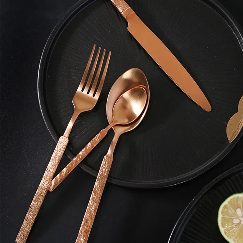 Skorter | Premium Cutlery Set - Elegance For Refined Dinner - Perfect Quality