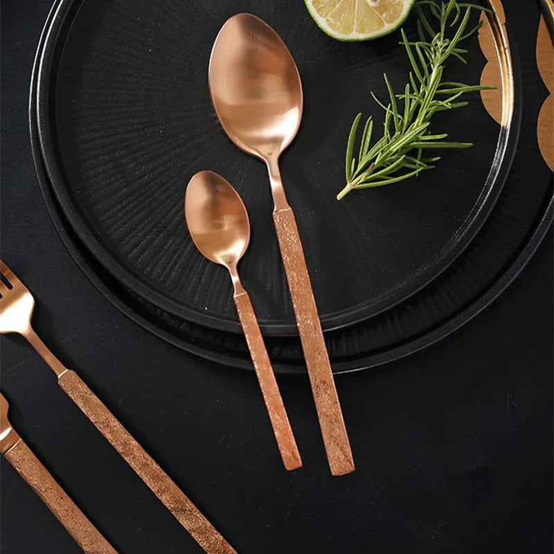 Skorter | Premium Cutlery Set - Elegance For Refined Dinner - Perfect Quality