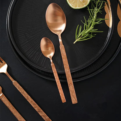 Skorter | Premium Cutlery Set - Elegance For Refined Dinner - Perfect Quality