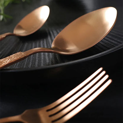 Skorter | Premium Cutlery Set - Elegance For Refined Dinner - Perfect Quality