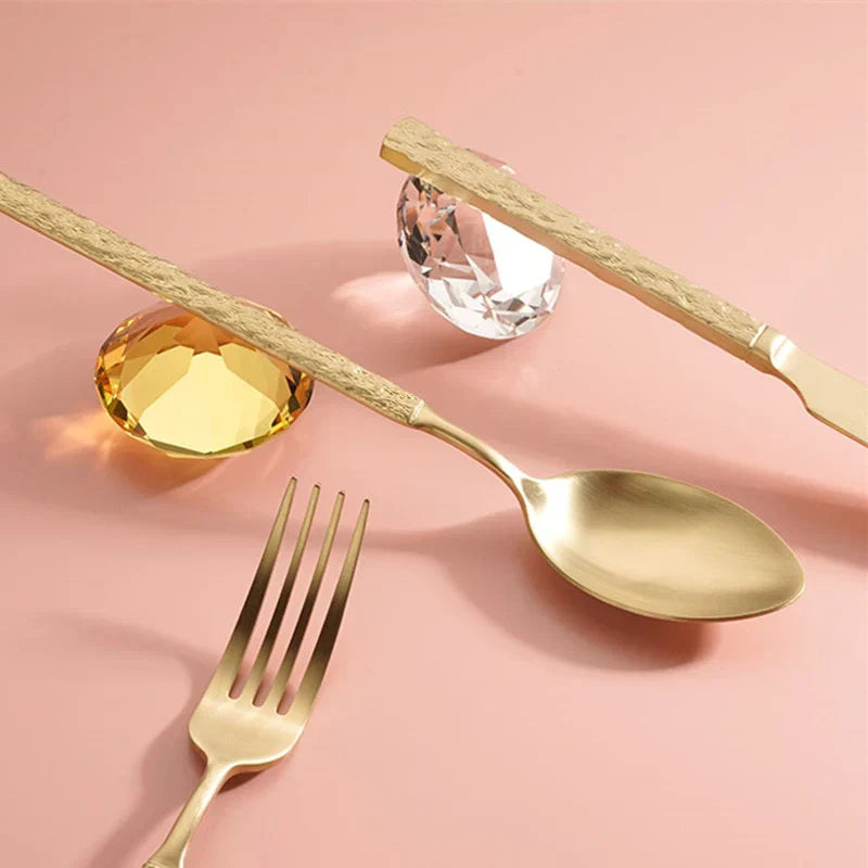 Skorter | Premium Cutlery Set - Elegance For Refined Dinner - Perfect Quality