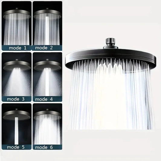 Skorter | Premium High Pressure Shower Head - Top Spray, Wide Coverage, Lotus Design
