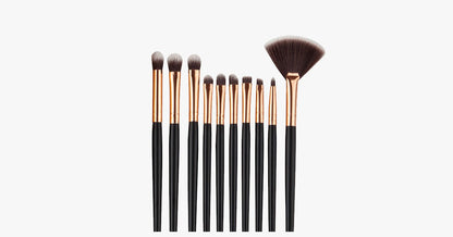 Skorter | 24-piece Pro Black Brush Set