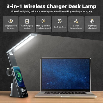 Skorter | LED Desk Lamp with Wireless Charger
