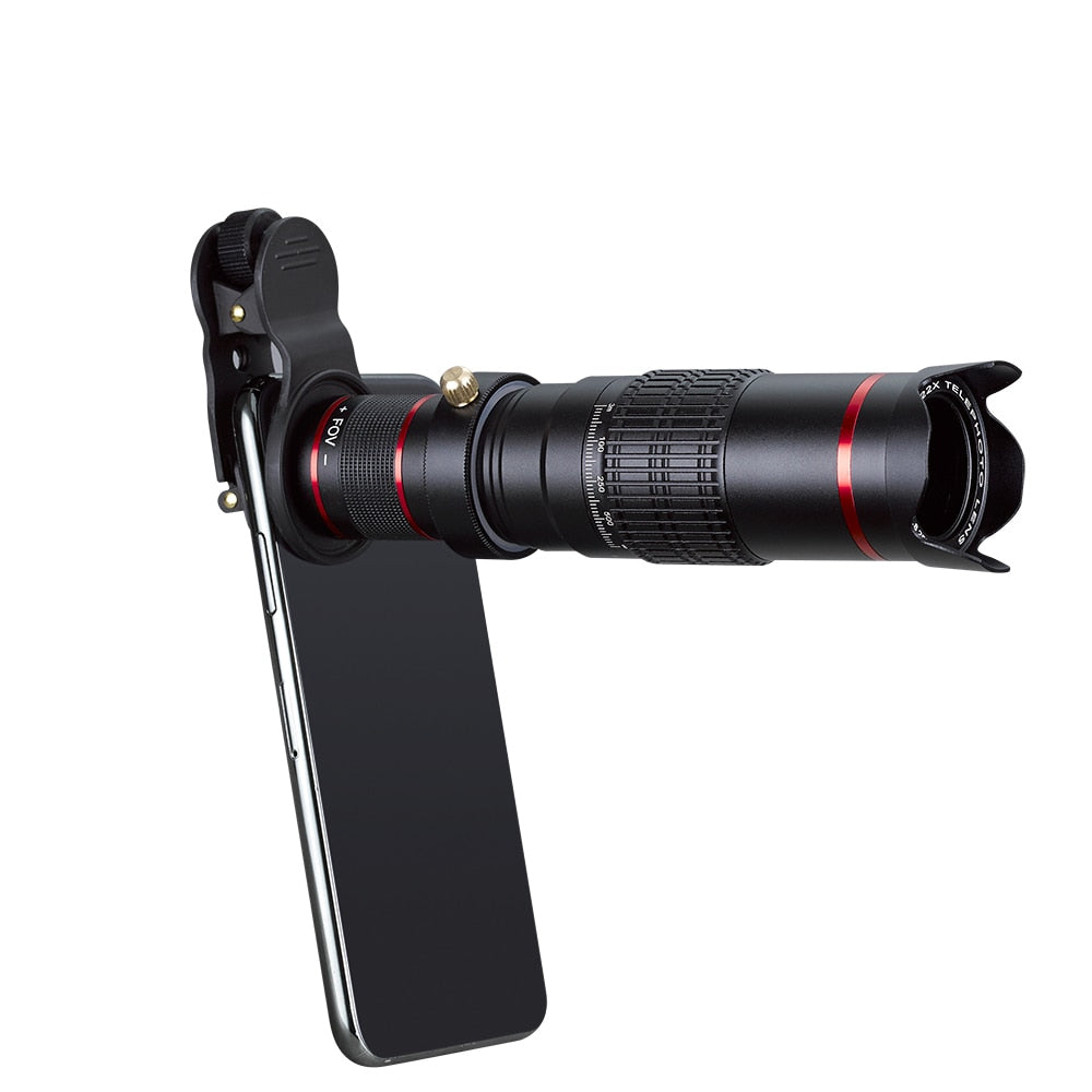 Skorter | Crystal HD 22x Zoom Telescope Mobile Phone Camera Lens Set