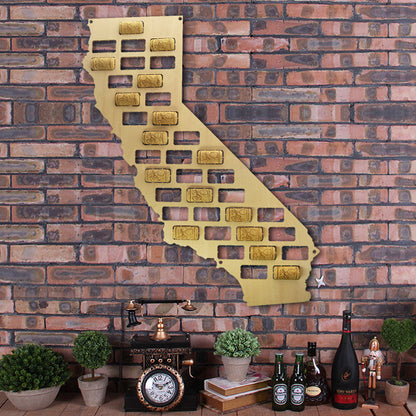 Skorter | California Wine Cork Map