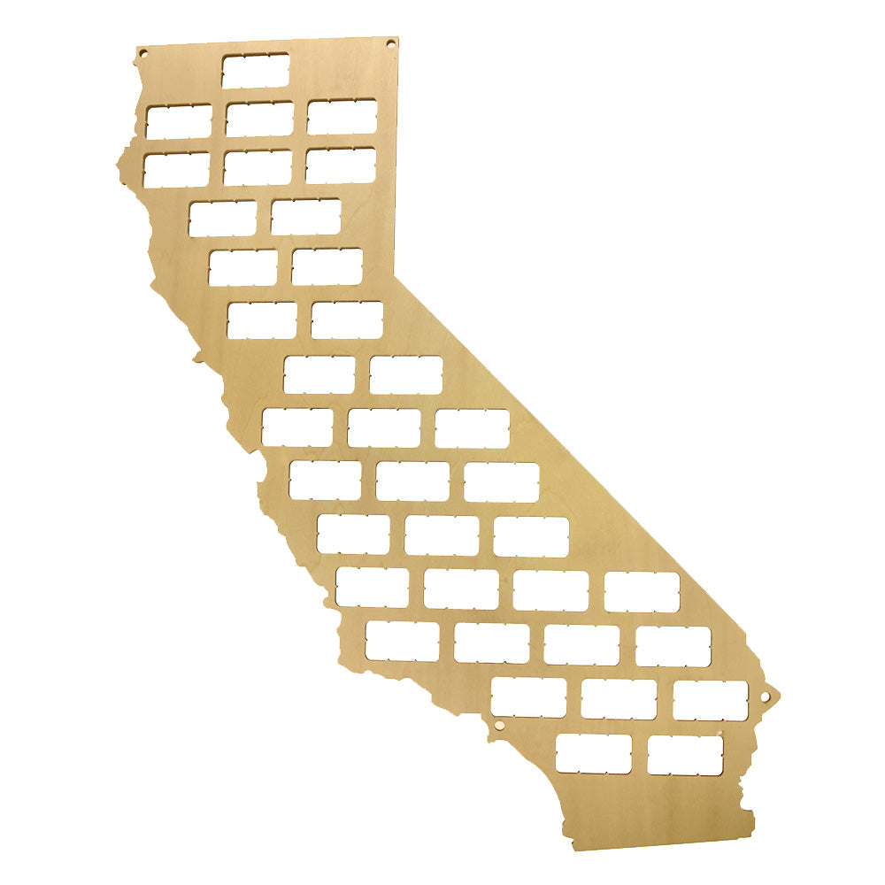 Skorter | California Wine Cork Map