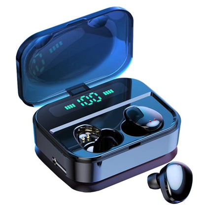Skorter | Bluetooth 5.0 Wireless Waterproof Stereo Earbuds with 2200mah Power Bank