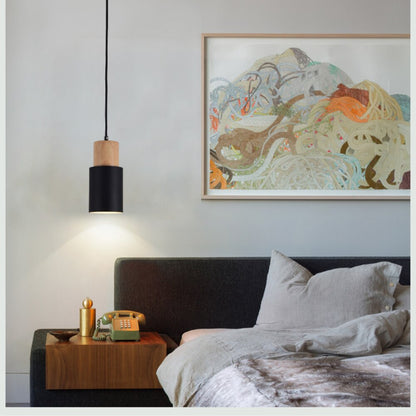 Skorter | Designer Nordic Wood Base Pendant Lamp