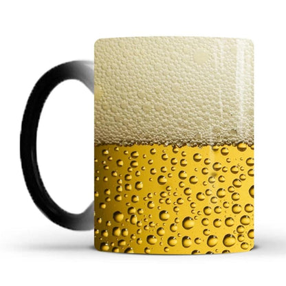 Skorter | Color Changing Heat Sensitive Beer Theme Ceramic Mug