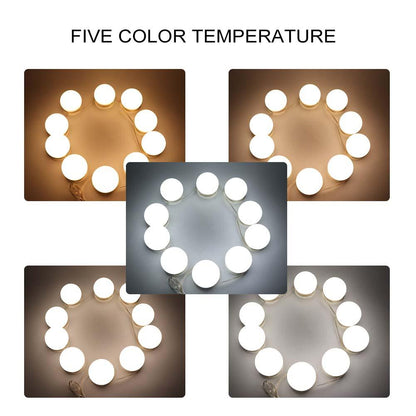 Skorter | Table LED Adjustable Brightness Lights 10 Light Bulbs Set