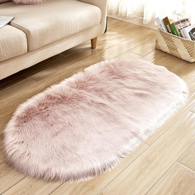 Skorter | Deluxe Fine and Soft Faux Sheepskin Rug